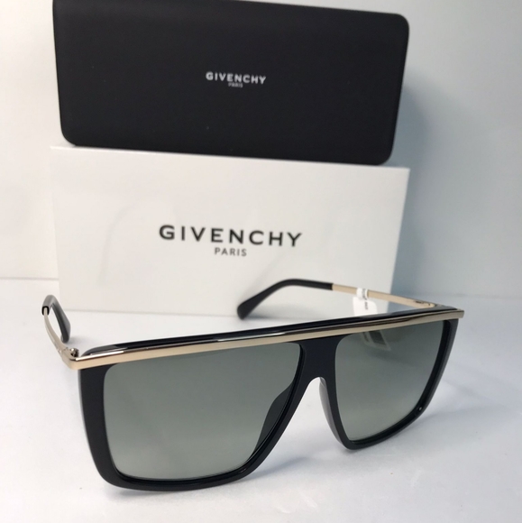💯original Givenchy Grey Gradient Square Ladies Sunglasses GV 7146/G/S 62/11. - Picture 3 of 13